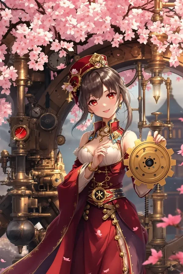 樱花与机械 动画封面