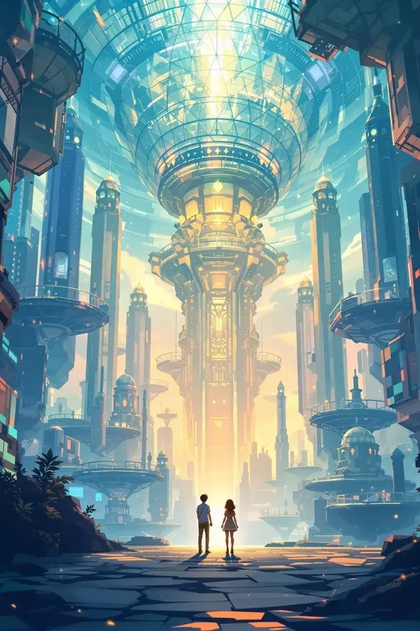玻璃苍穹 动画封面